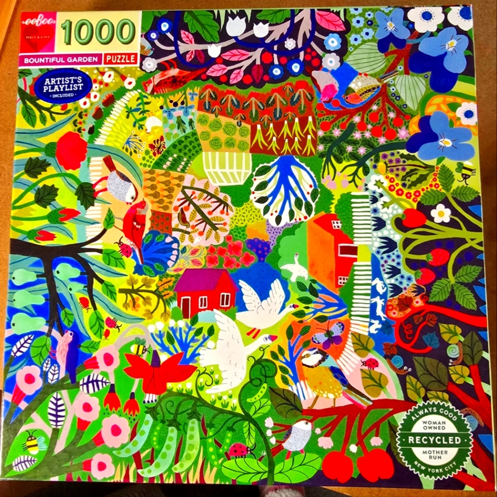Bountiful Garden Puzzle 1000 Pieces
